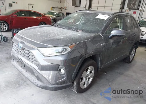 2020 Toyota Rav4 Hybrid Xle из США, поврежденный, VIN JTMR6RFV2LD001757